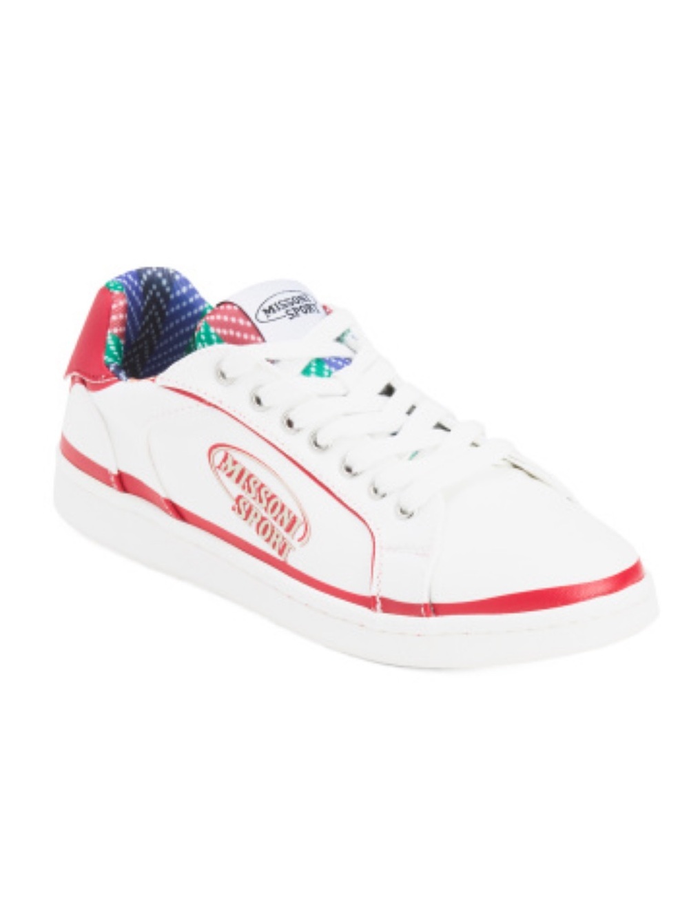 MISSONI Canvas Cassetta Logo Sneakers